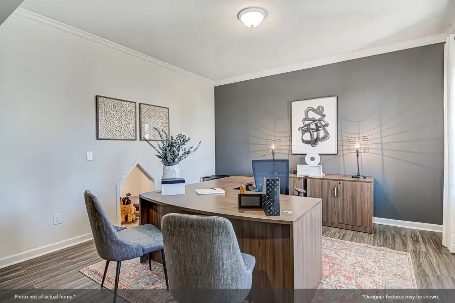Furnished interior view inside a new home in Avenue One, Castle Hayne (Image 22).