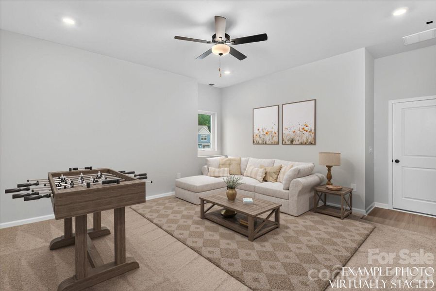 Furnished interior view inside a new home in Rhyne Court, Gastonia (Image 10).