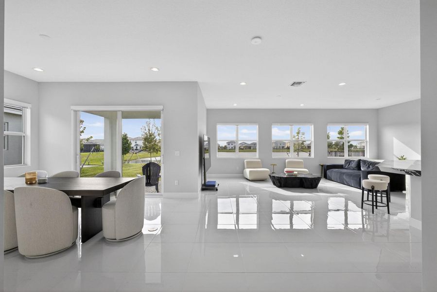 Furnished interior view inside a new home in , Westlake (Image 19).