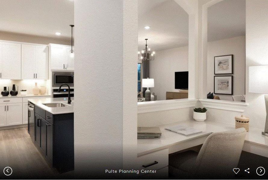 Furnished interior view inside a new home in Saddleback at Santa Rita Ranch, Liberty Hill (Image 4).