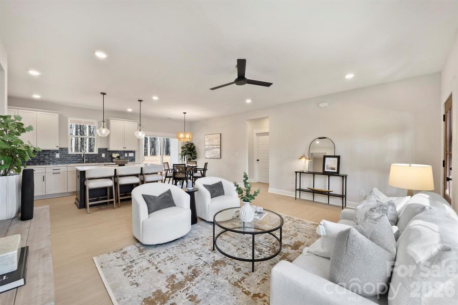 Furnished interior view inside a new home in , Lincolnton (Image 5).