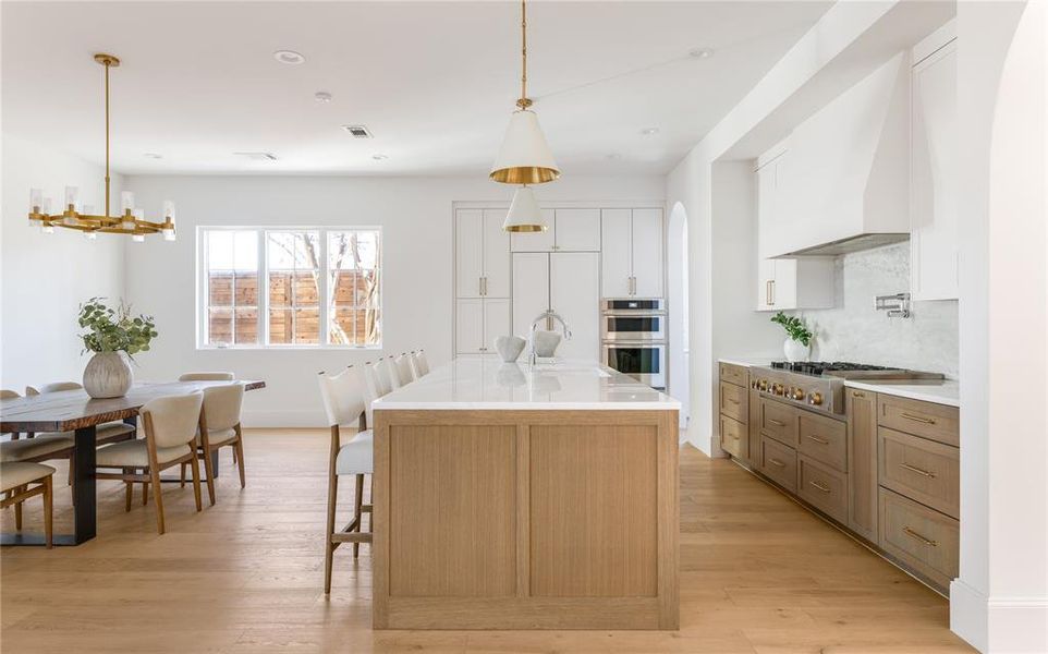 Furnished interior view inside a new home in , Dallas (Image 13).