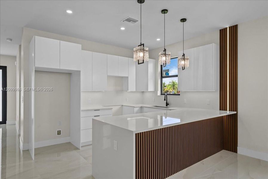 Furnished interior view inside a new home in , Lehigh Acres (Image 7).