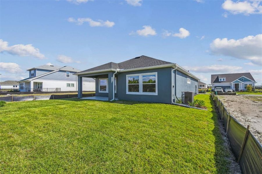 Exterior details and patio area of a home in Waterset Tradition Series, Apollo Beach (Image 22).