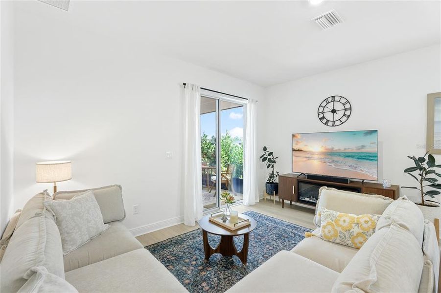 Furnished interior view inside a new home in , Parrish (Image 17).