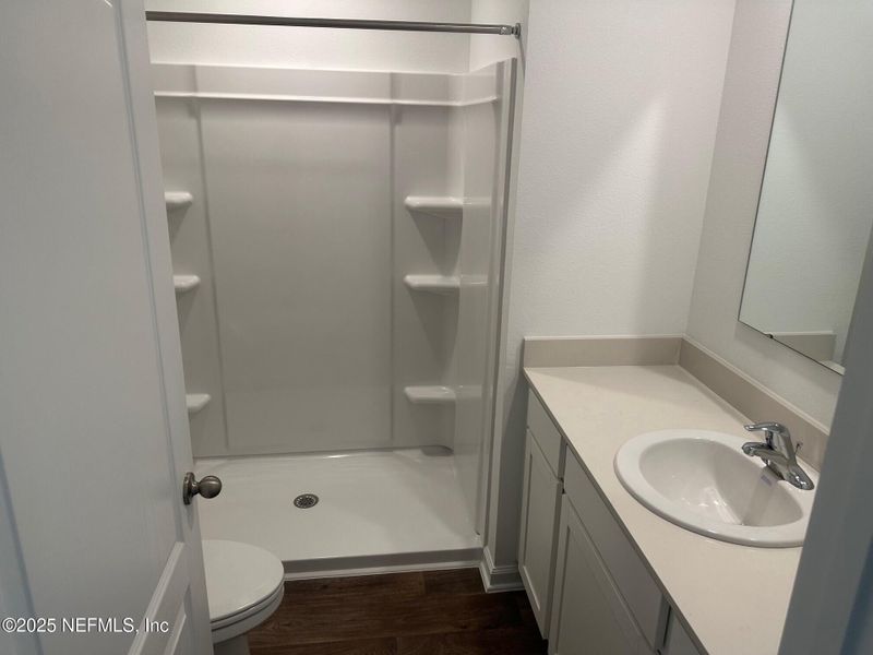 Furnished interior view inside a new home in Irongate Villas, Jacksonville (Image 15). Furnished interior view inside a new home in Irongate Villas, Jacksonville (Image 15).