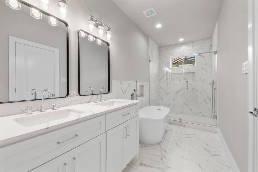 Furnished interior view inside a new home in , Houston (Image 9). Furnished interior view inside a new home in , Houston (Image 9).