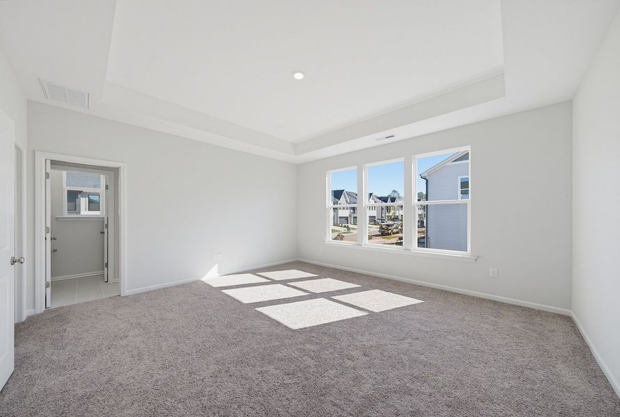 Spacious, unfurnished interior of a new home in Sweetbrier, Durham (Image 19). Spacious, unfurnished interior of a new home in Sweetbrier, Durham (Image 19).