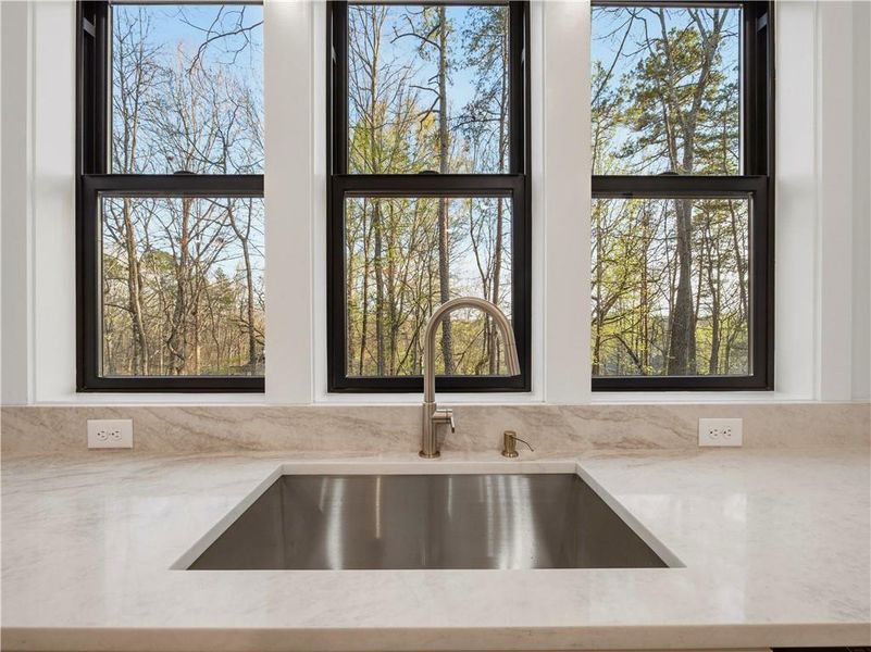 Close-up of interior finishes inside a home in , Gainesville (Image 22).