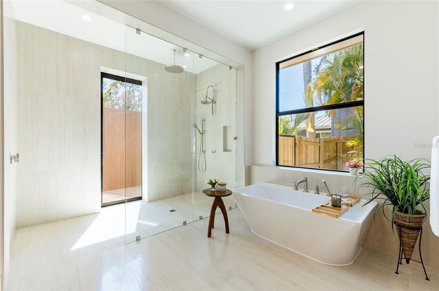 Furnished interior view inside a new home in , Sarasota (Image 38).