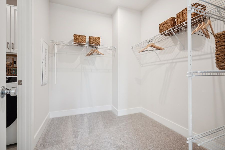 Representative unfurnished interior of a home built from the Boyd by Tri Pointe Homes in Seven Oaks, Belmont (Image 21).