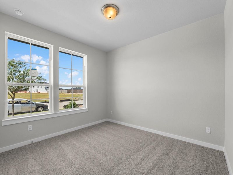 Spacious, unfurnished interior of a new home in Mason Woods, Cypress (Image 12).
