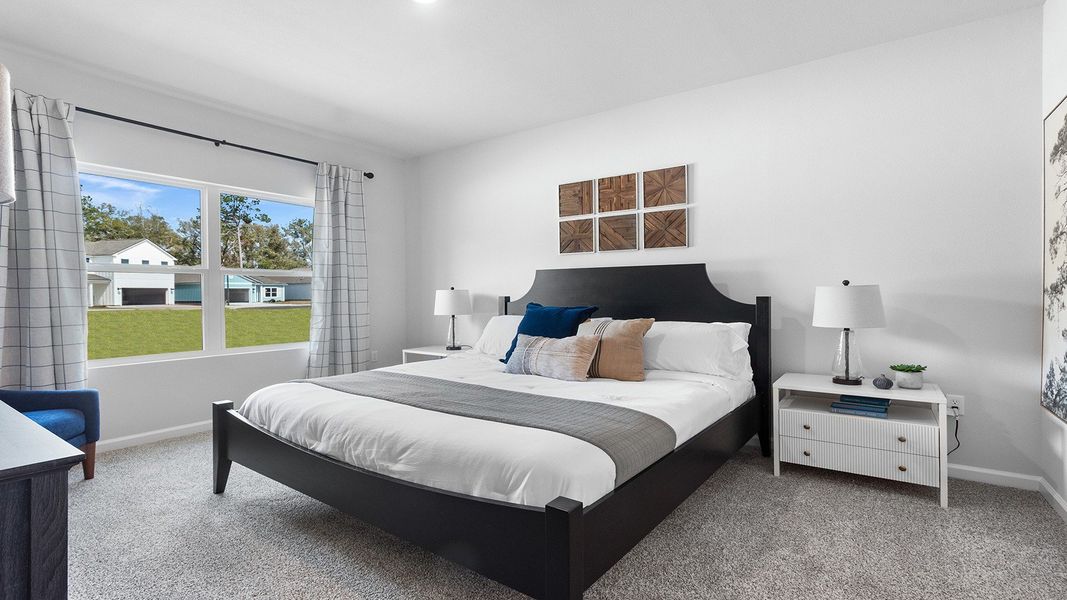 Furnished interior view inside a new home in Misting Springs, Crawfordville (Image 20).