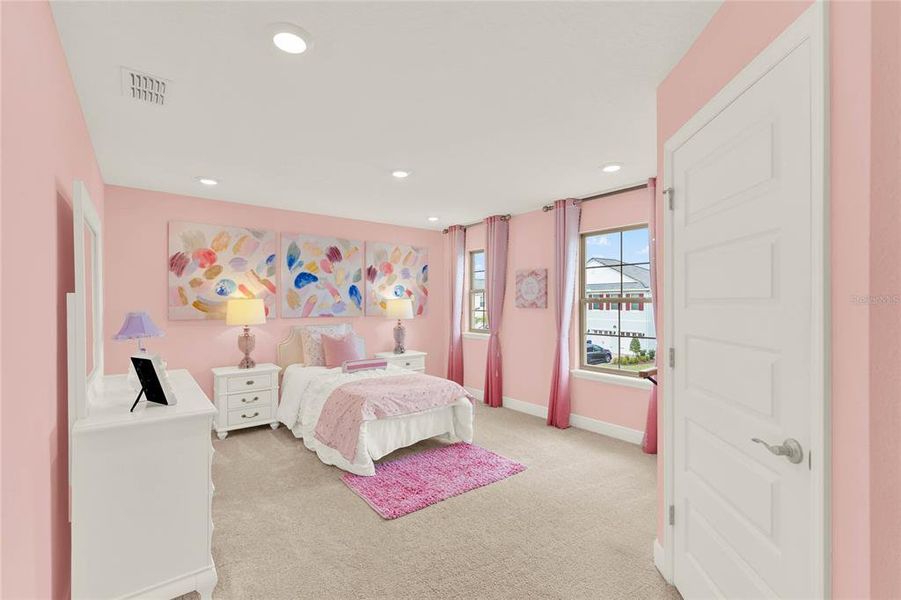 Furnished interior view inside a new home in Waterleigh, Winter Garden (Image 23).