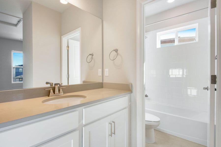 Furnished interior view inside a new home in Sterling Ranch, Littleton (Image 12). Furnished interior view inside a new home in Sterling Ranch, Littleton (Image 12).