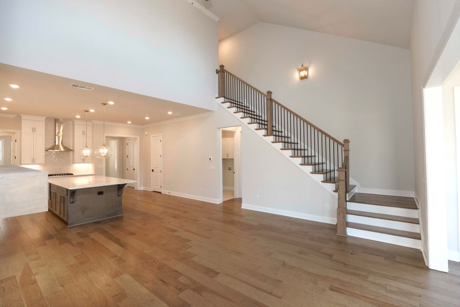 Representative unfurnished interior of a home built from the The Maddox by The Providence Group in Bellmoore Park, Johns Creek (Image 32).