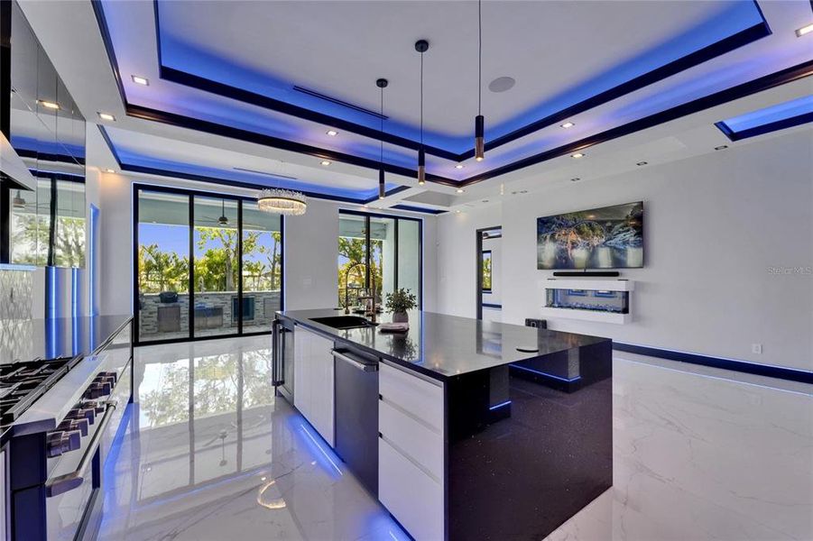 Furnished interior view inside a new home in , Apollo Beach (Image 6).