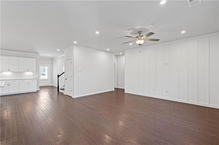 Spacious, unfurnished interior of a new home in Berkeley Mill, Cumming (Image 17). Spacious, unfurnished interior of a new home in Berkeley Mill, Cumming (Image 17).