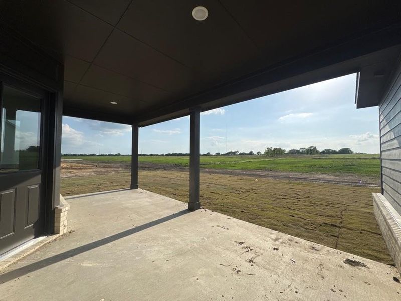 Exterior details and patio area of a home in Terra Escalante, Blue Ridge (Image 20).