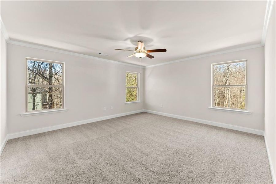 Spacious, unfurnished interior of a new home in Magnolia Villas, Cornelia (Image 45).