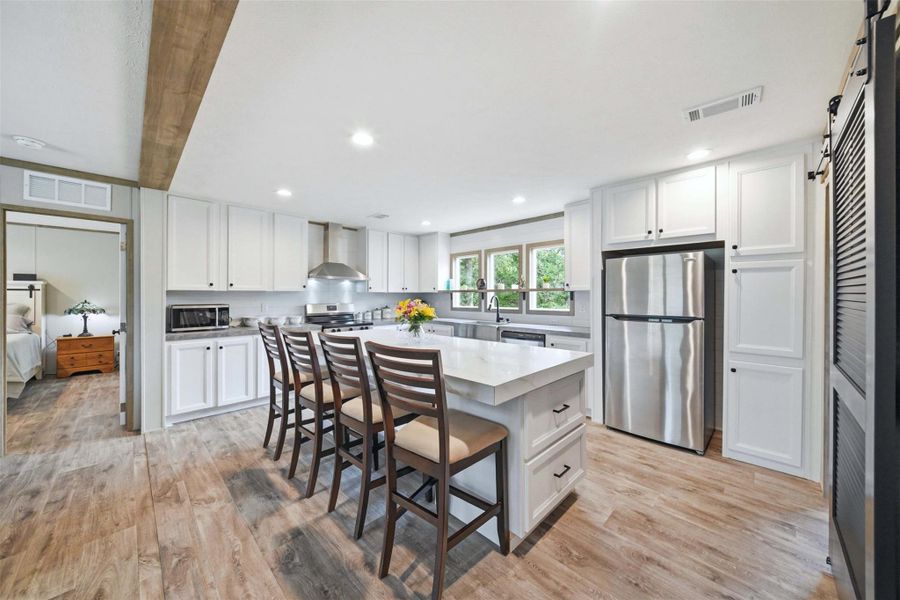 Furnished interior view inside a new home in , Somerville (Image 8).