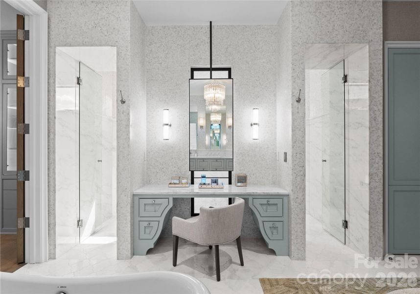 Furnished interior view inside a new home in , Cornelius (Image 13).