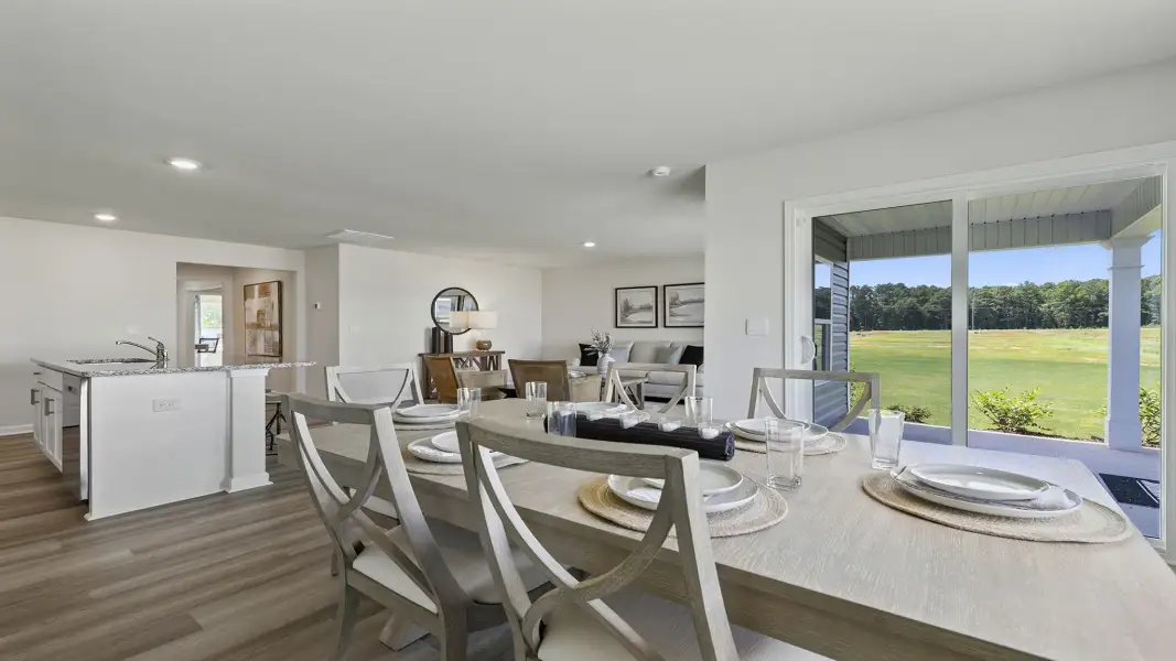 Furnished interior view inside a new home in Waverly Station, Greenwood (Image 26).