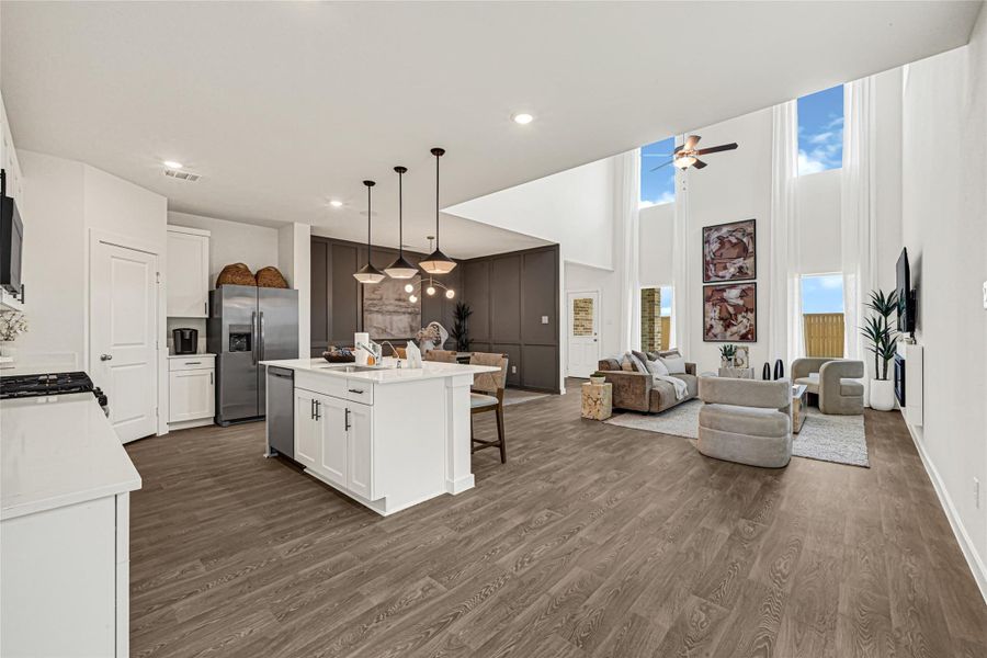 Furnished interior view inside a new home in Emberly, Beasley (Image 11).