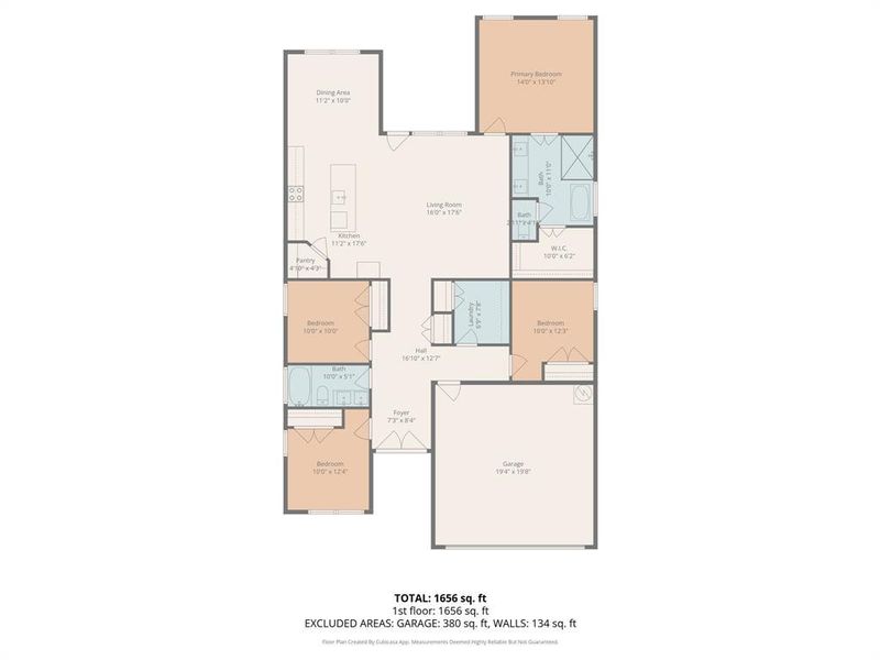 2D floor plan layout of this home in , Dallas, TX (Image 5).