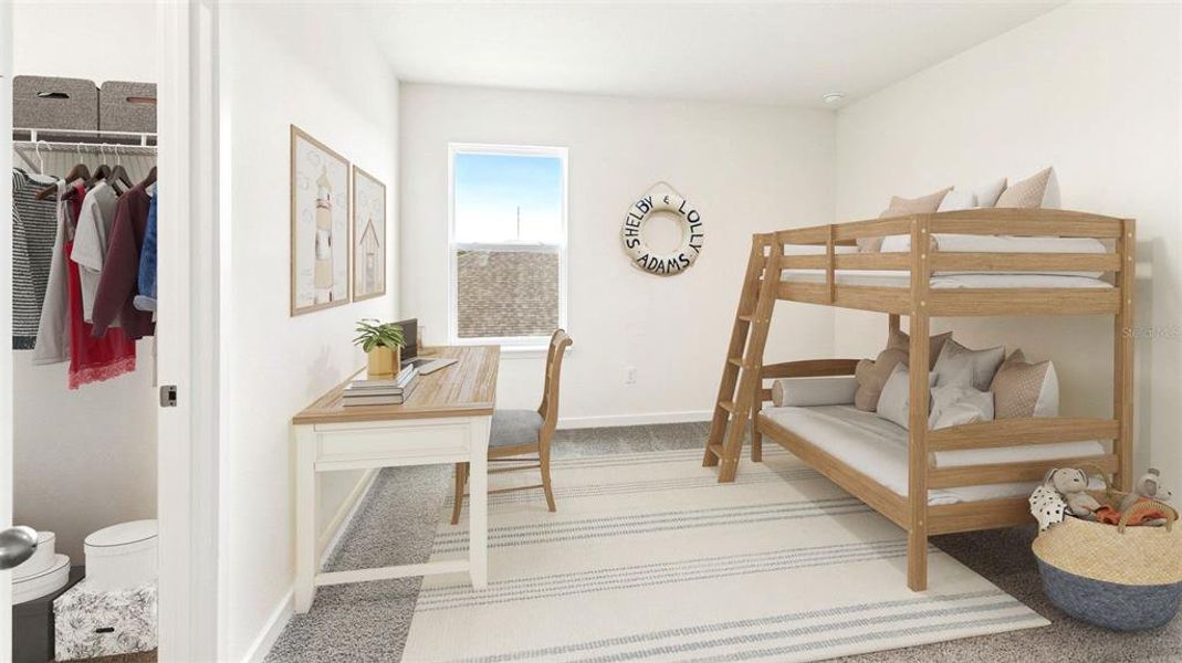 Furnished interior view inside a new home in Archers Mill, Ormond Beach (Image 8).