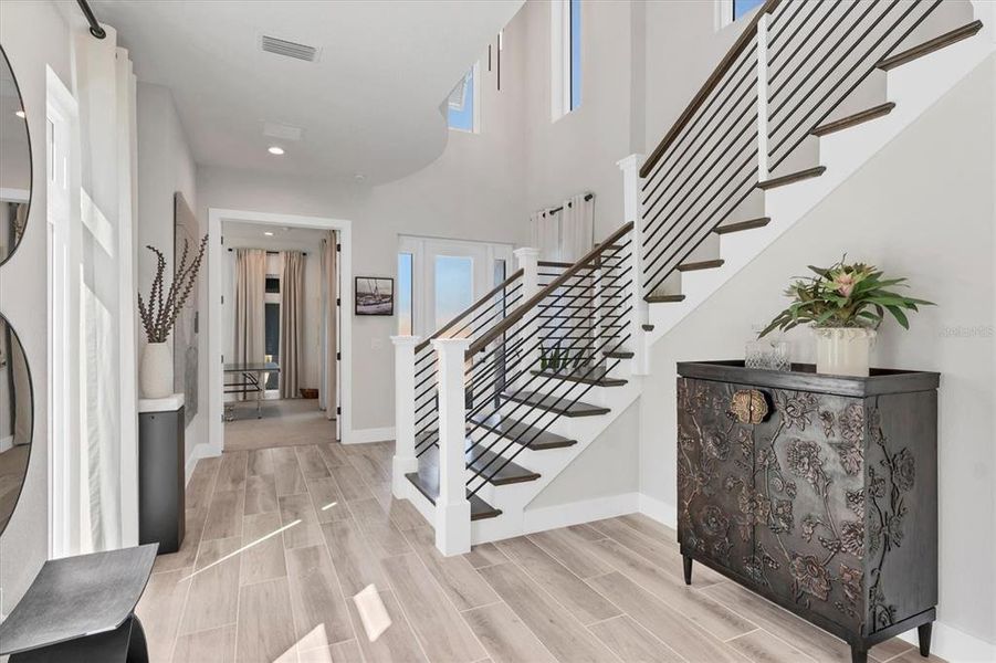 Furnished interior view inside a new home in Aqua Single Family Homes, Bradenton (Image 34).