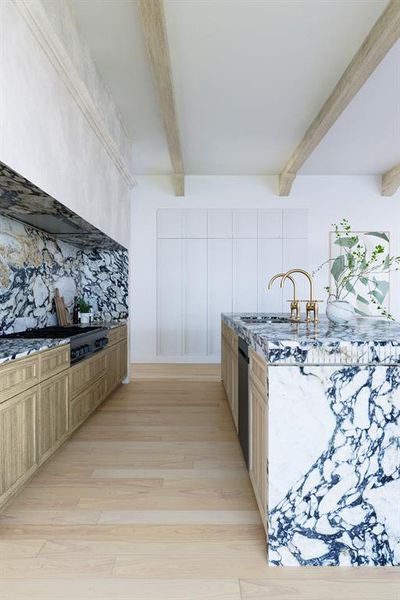 Furnished interior view inside a new home in , Dallas (Image 3).