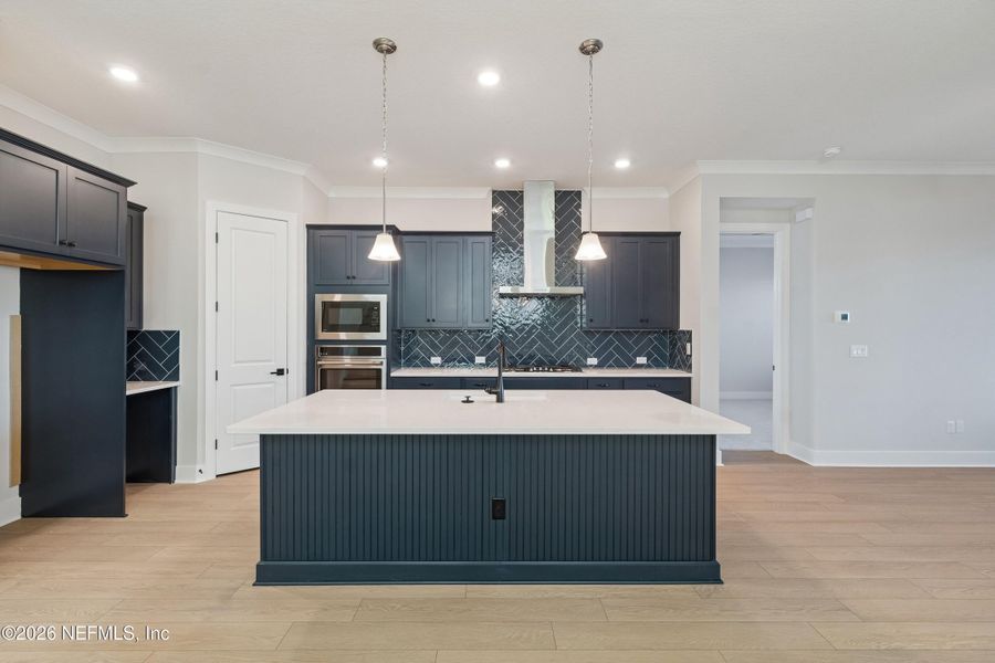 Furnished interior view inside a new home in Reflections 50' Front Load, Ponte Vedra (Image 14).