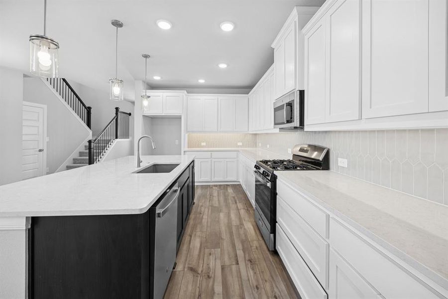 Furnished interior view inside a new home in Talia – Cottage Series, Mesquite (Image 7).