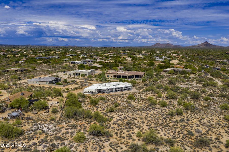 Aerial View Looking East Aerial View Looking East