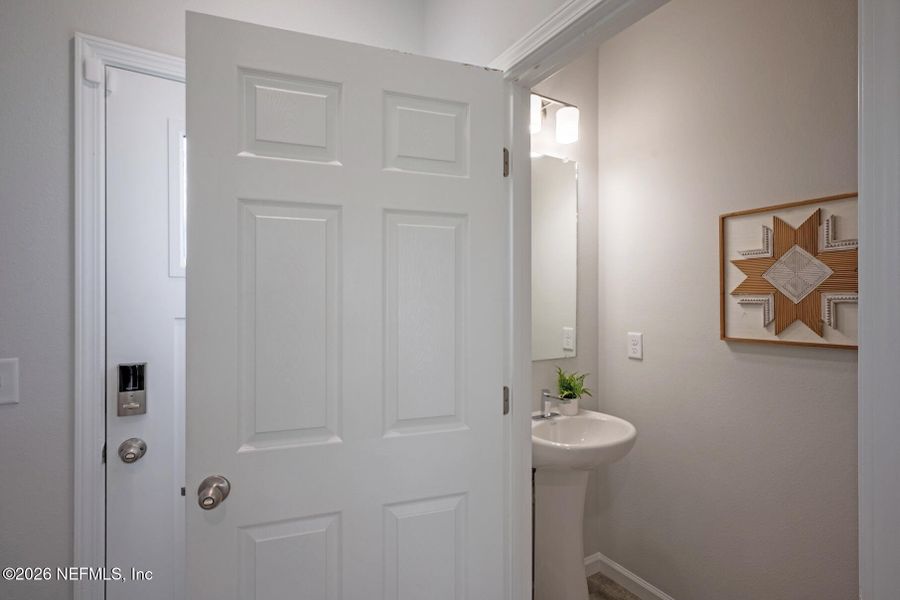 Furnished interior view inside a new home in , Jacksonville (Image 38). Furnished interior view inside a new home in , Jacksonville (Image 38).