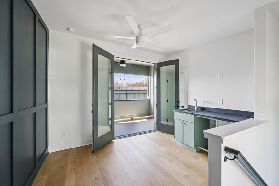 Furnished interior view inside a new home in , Atlanta (Image 13).