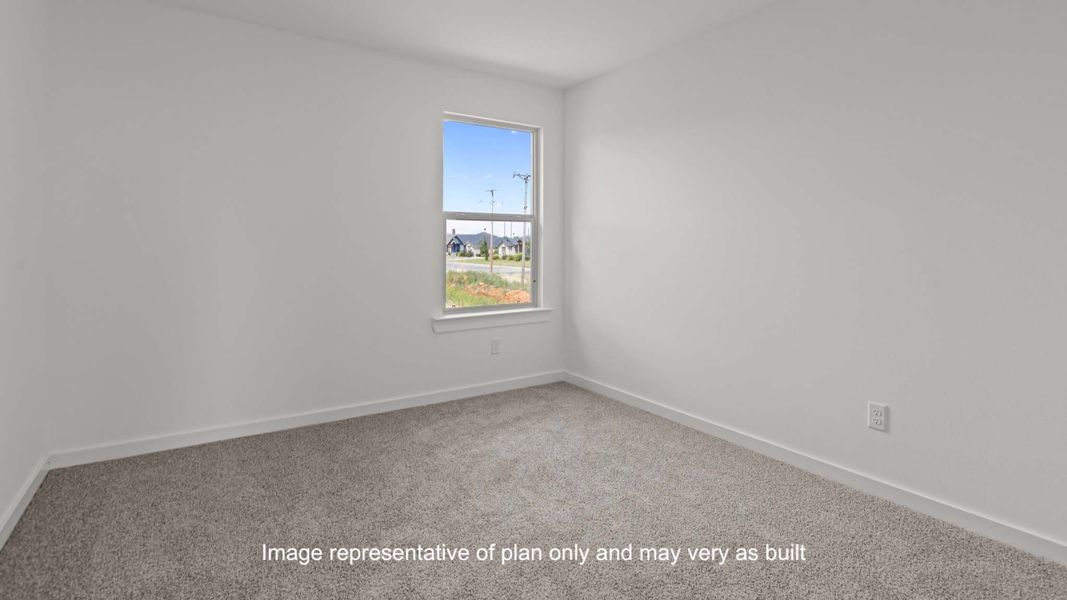 Spacious, unfurnished interior of a new home in Overlook West, Wolfforth (Image 26).