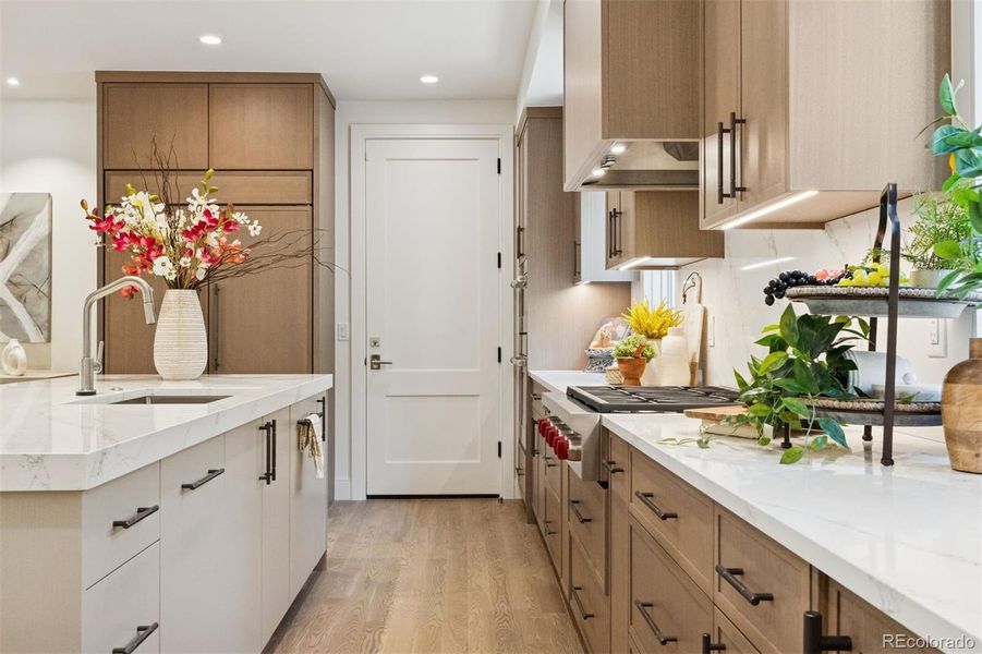 Furnished interior view inside a new home in , Denver (Image 14).