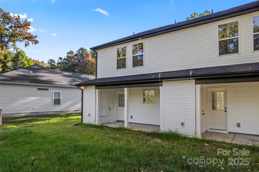 Exterior details and patio area of a home in , Charlotte (Image 21).