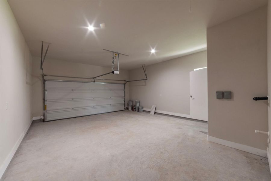 2 Car Garage with Water Softener Loop