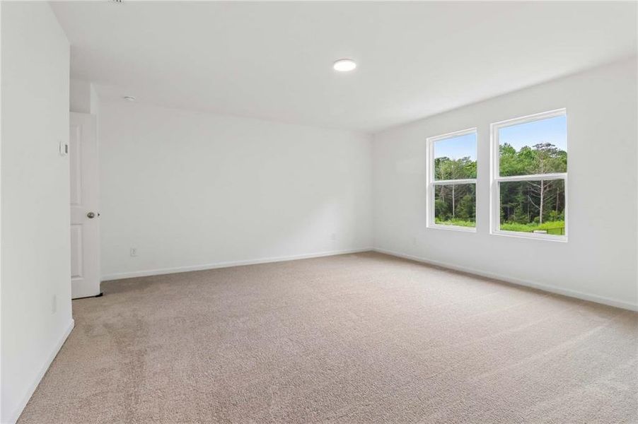 Spacious, unfurnished interior of a new home in Langston Reserve, Cartersville (Image 33).