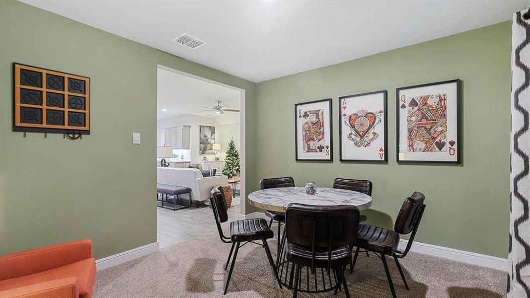 Furnished interior view inside a new home in Retta Estates, Mansfield (Image 25).