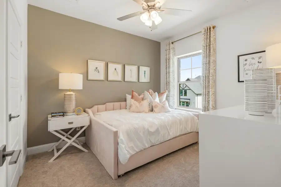 Furnished interior view inside a new home in Waterbend, Euless (Image 11).