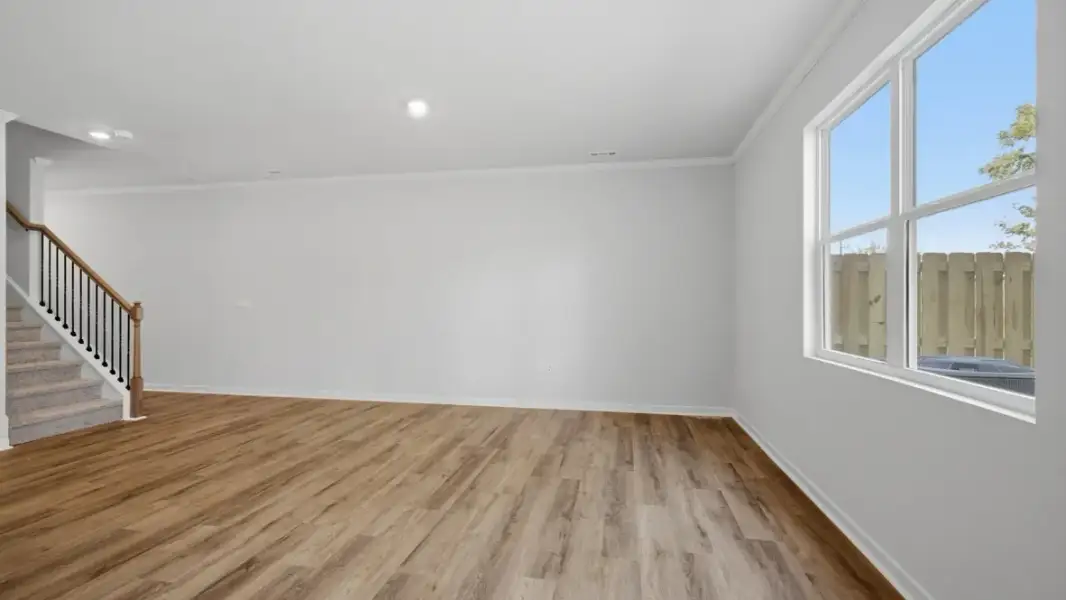 Spacious, unfurnished interior of a new home in Hughes Court, Dawsonville (Image 15).