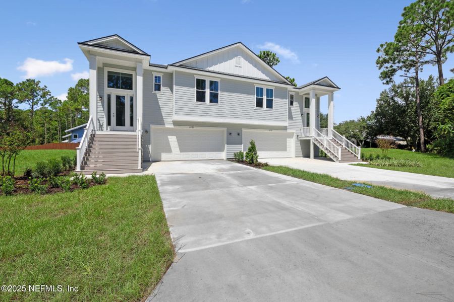 Front exterior of a new home in , St. Augustine, FL, highlighting curb appeal (Image 20). Front exterior of a new home in , St. Augustine, FL, highlighting curb appeal (Image 20).