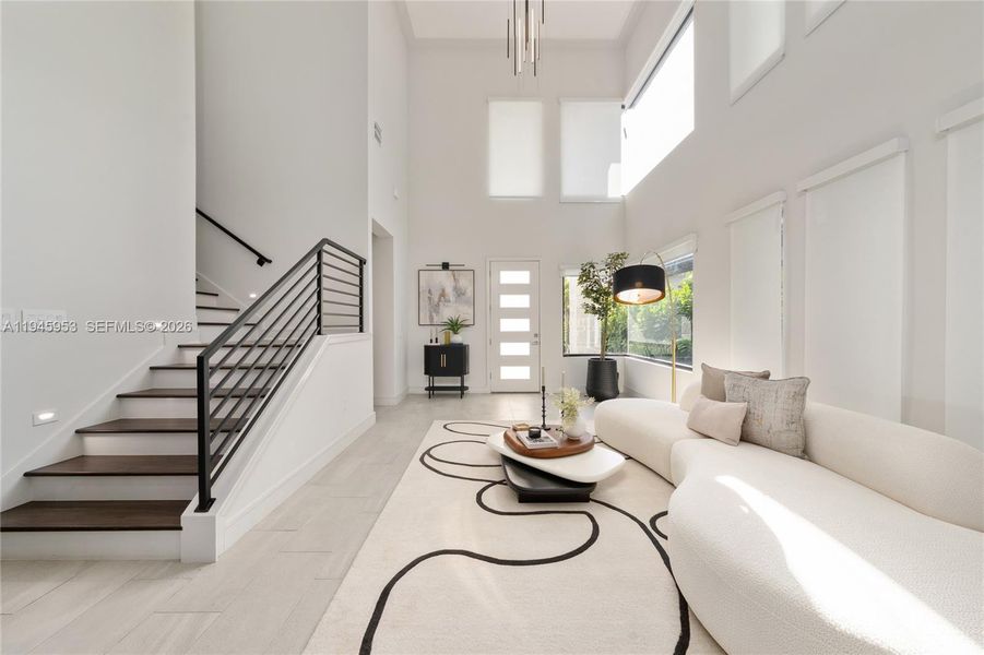Furnished interior view inside a new home in , Davenport (Image 13).