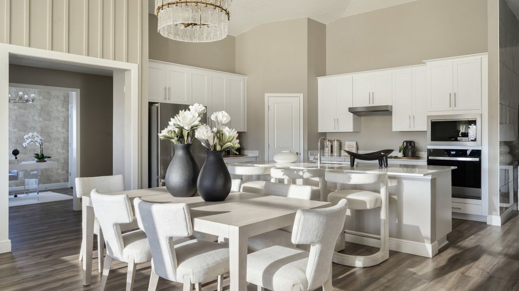 Furnished interior view inside a new home in Pasadena Landing, Wesley Chapel (Image 5).