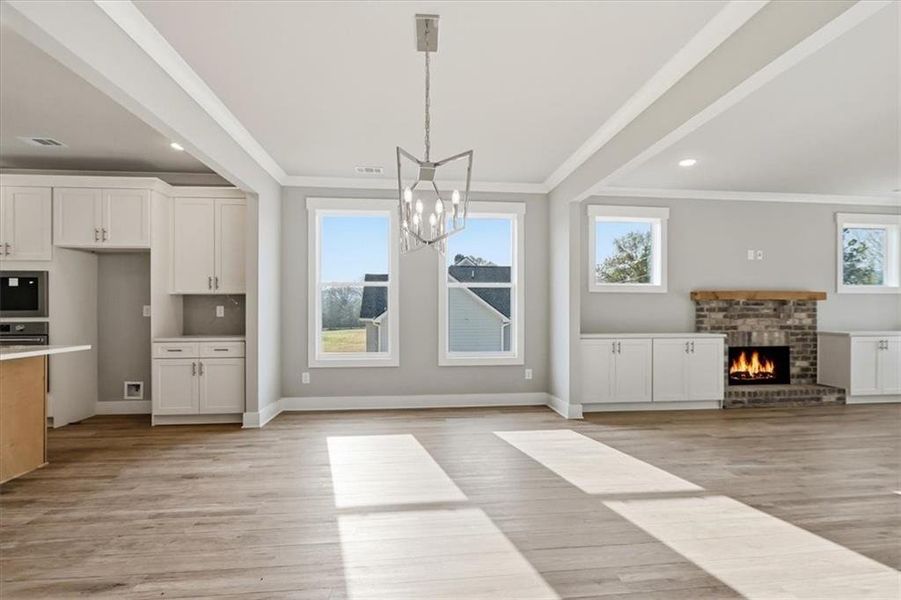 Spacious, unfurnished interior of a new home in , Statham (Image 67).