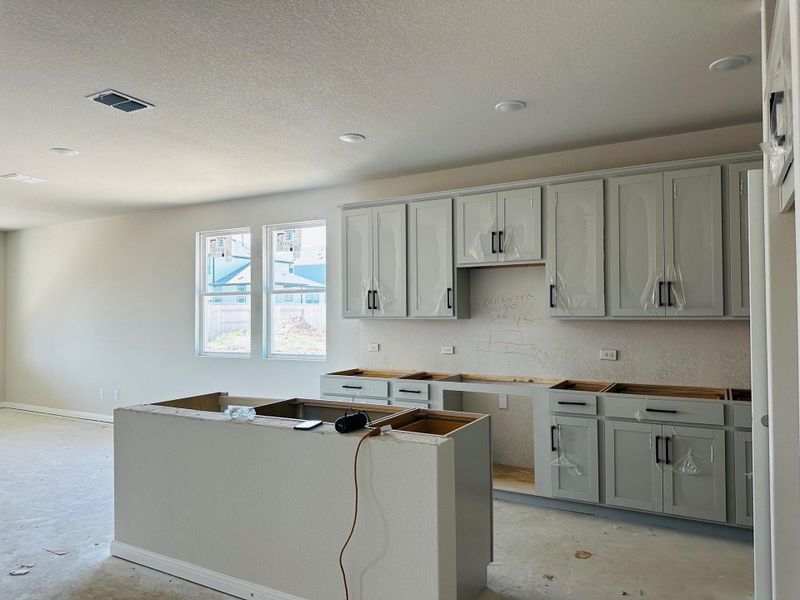In-progress construction of a new home in Patterson Ranch, Georgetown, TX (Image 12).